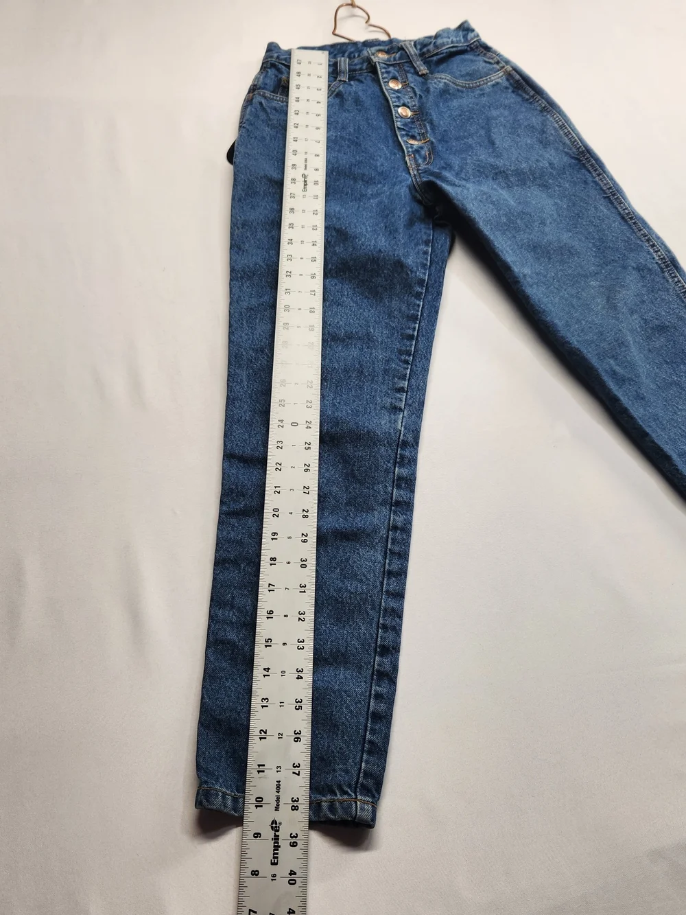 ⭐️Vintage Rio High Waisted Tapered Leg Denim Mom Jeans Button Fly Size 9